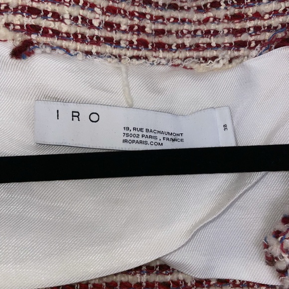 IRO Tweed Pattern Evening Jacket (size 38) - Picture 7 of 7